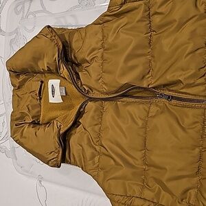 Old Navy Yellow/Gold Puffer Vest
